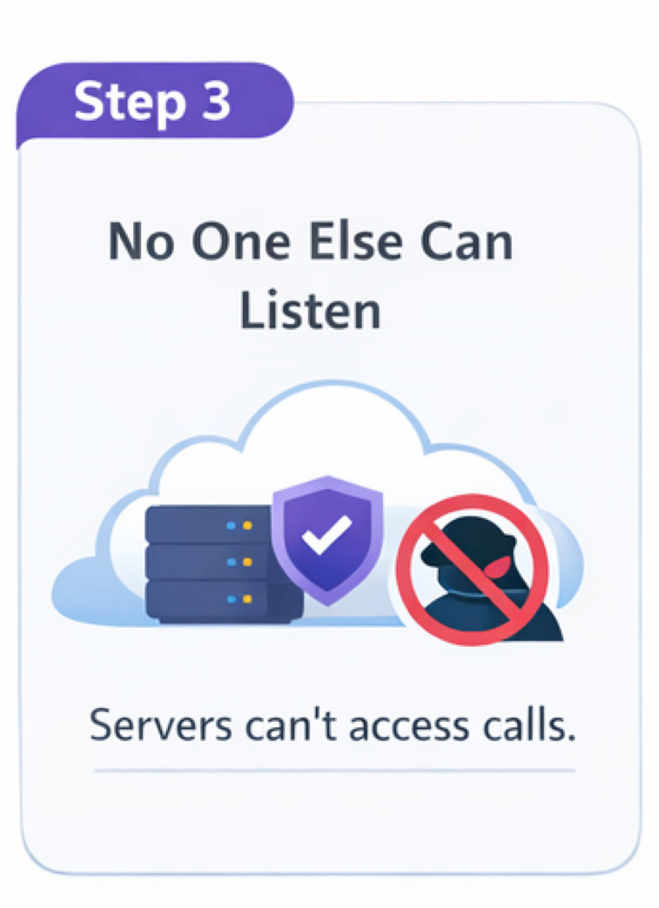 No one in between can listen